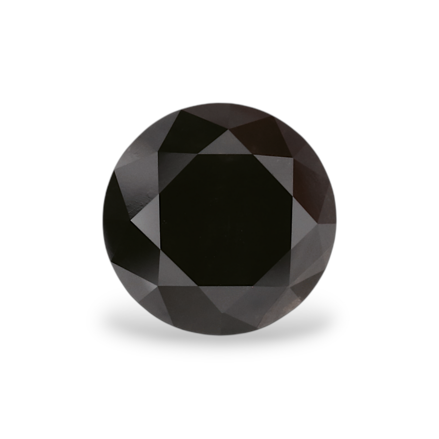 1,21 Karat Natürlicher Schwarzer Runder Diamant GIA