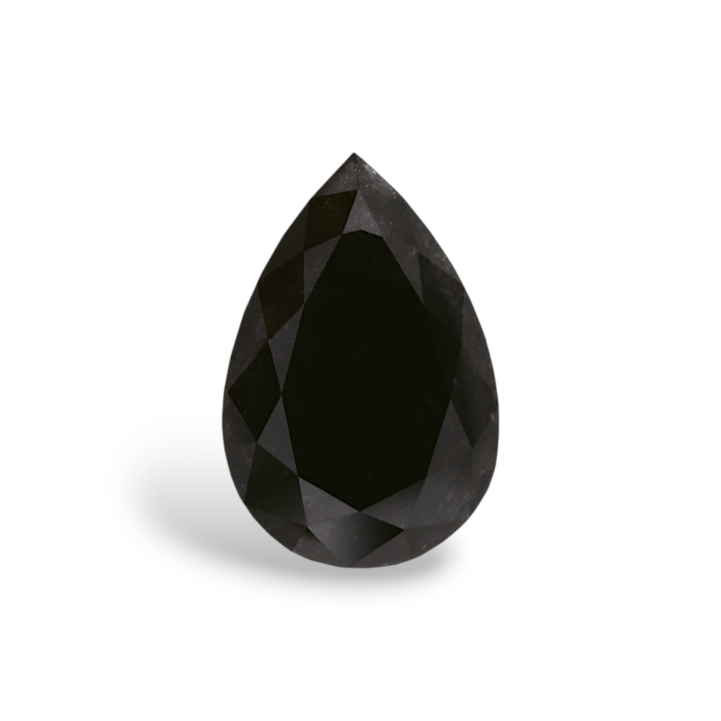 1,86 Karat natürlicher schwarzer Birnendiamant (GIA-geprüft)