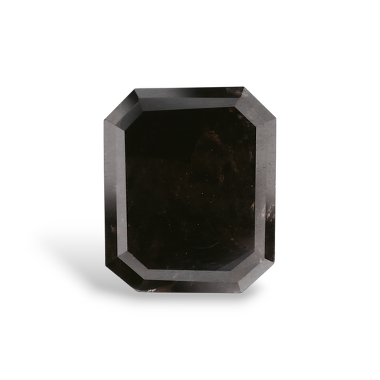 2,22 Karat natürlicher schwarzer Smaragd-Diamant (GIA)