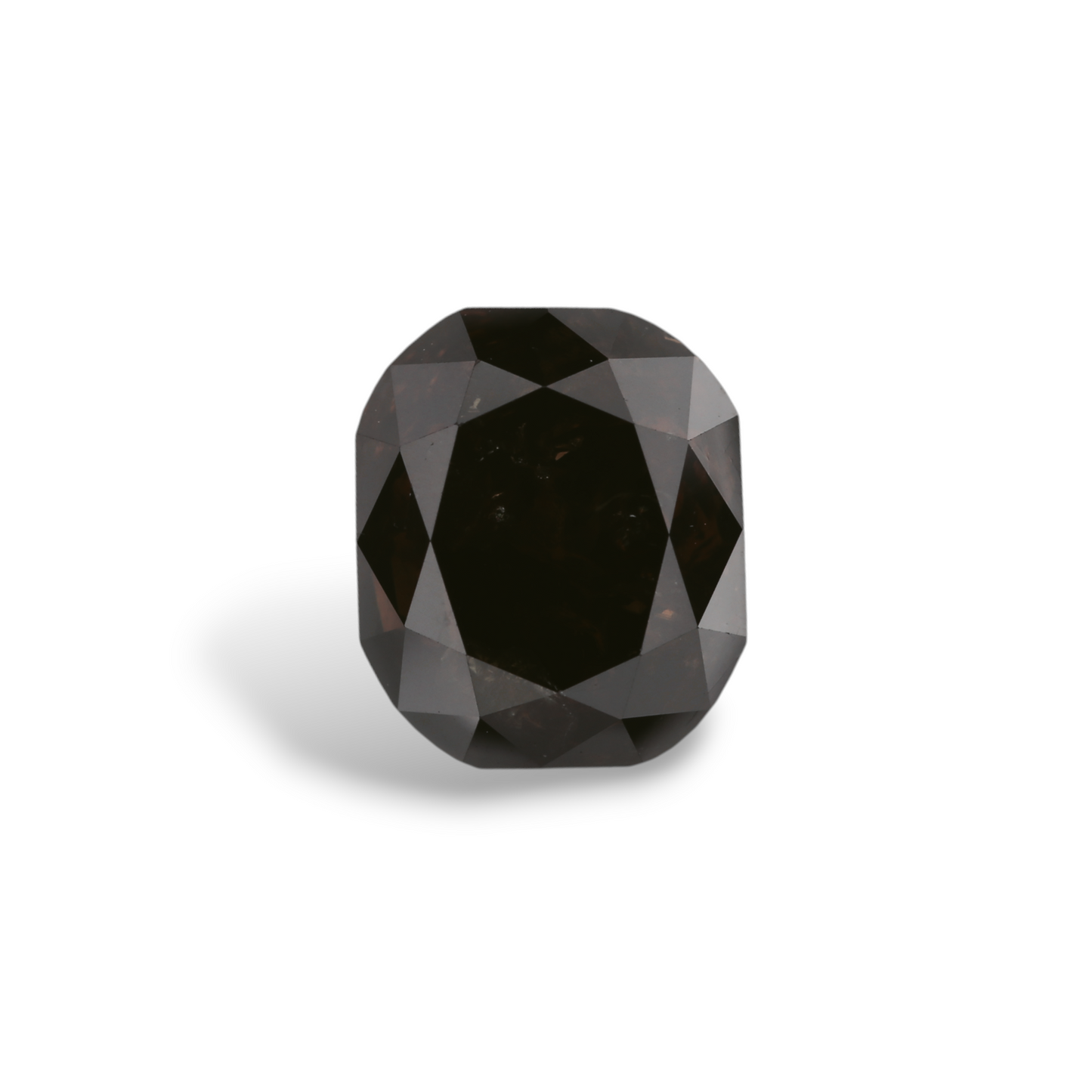 3,49 Karat natürlicher schwarzer Kissen-Diamant, GIA-zertifiziert
