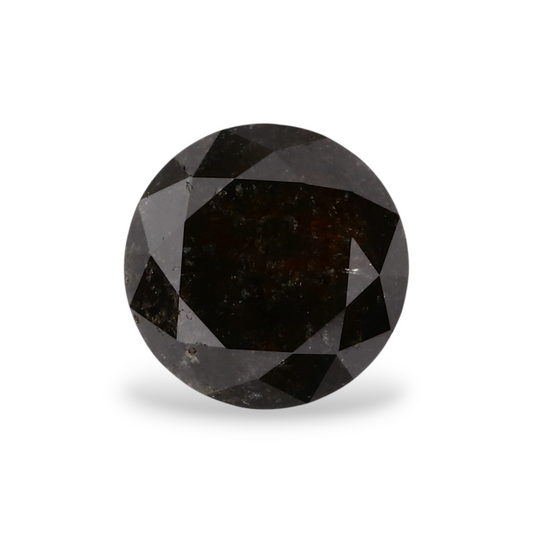 1,14 Karat natürlicher schwarzer runder Diamant (GIA)