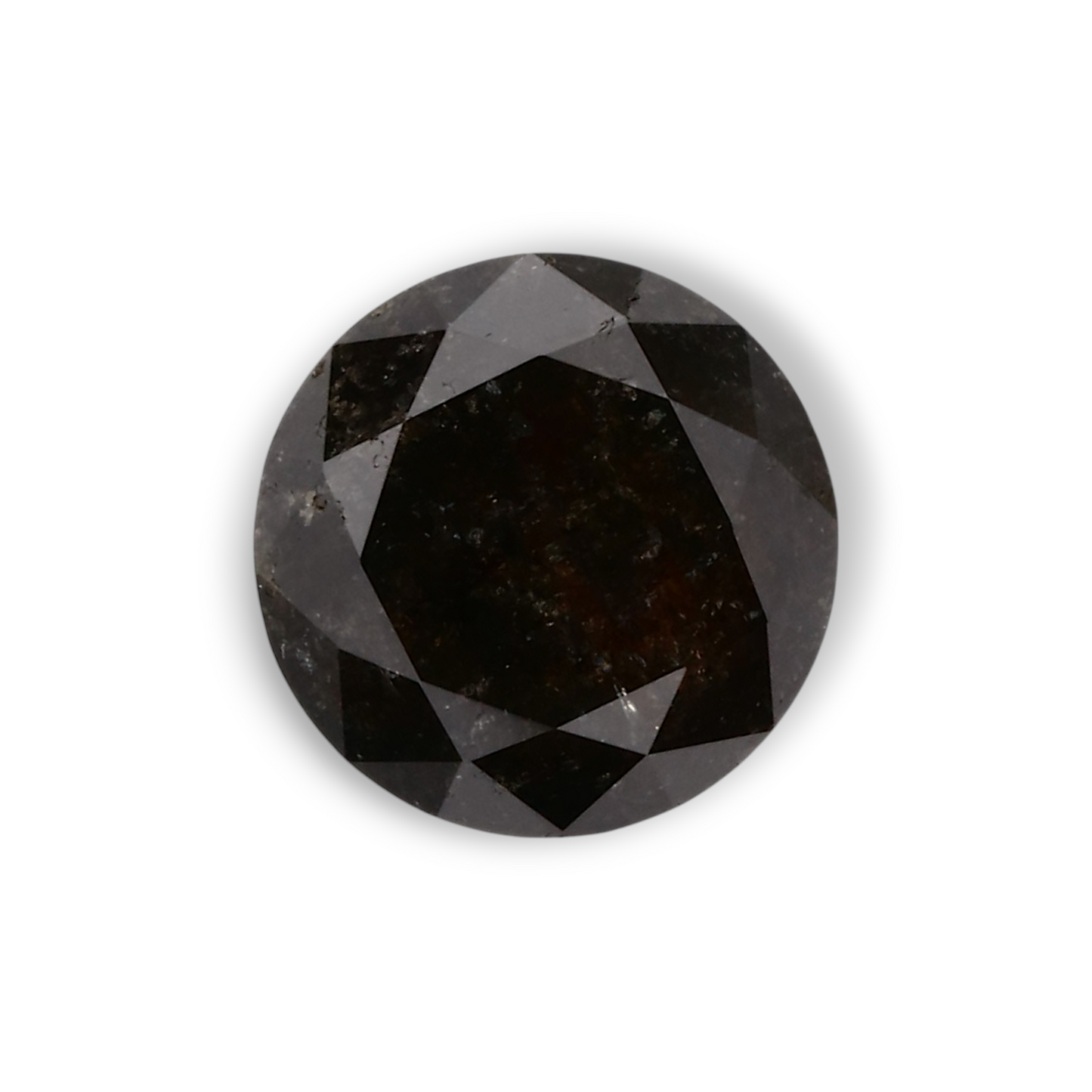 1,14 Karat natürlicher schwarzer runder Diamant (GIA)