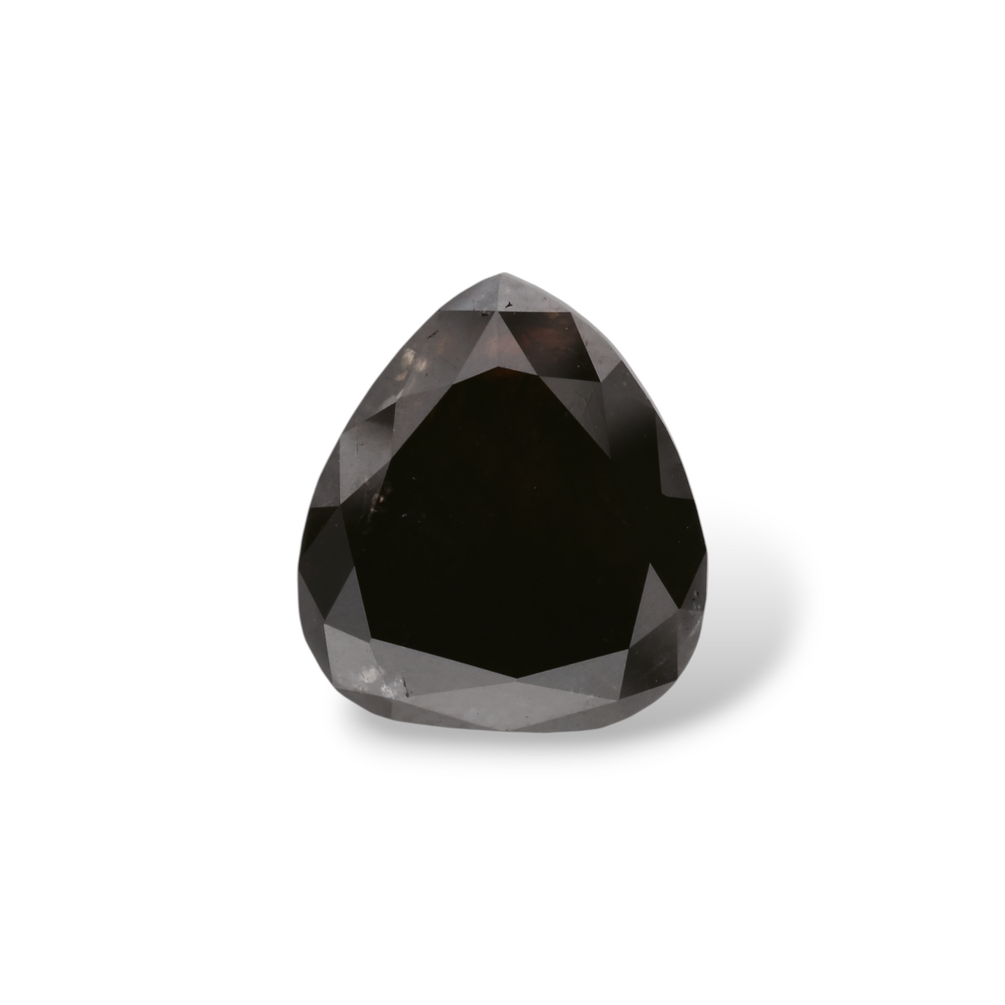 4,40 Karat natürlicher schwarzer Birnen-Diamant, GIA-zertifiziert