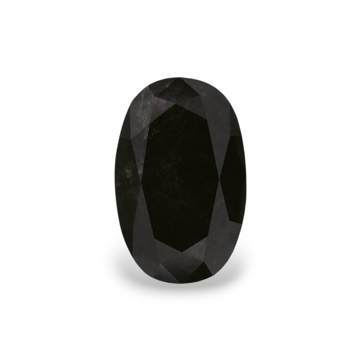 1,85 Karat natürlicher schwarzer ovaler Diamant, GIA-zertifiziert
