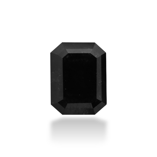2,81 Karat natürlicher schwarzer Smaragd-Diamant (GIA)