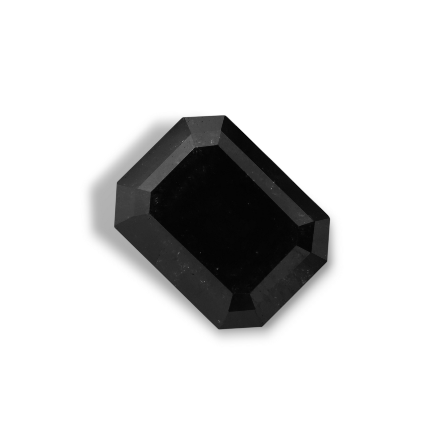 2,81 Karat natürlicher schwarzer Smaragd-Diamant (GIA)