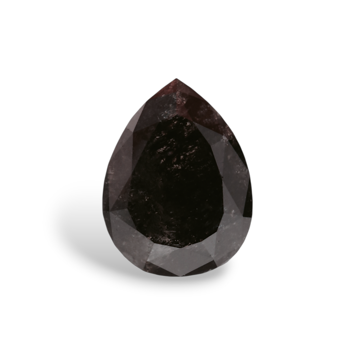 1,04 Karat natürlicher schwarzer Birnendiamant (GIA-geprüft)