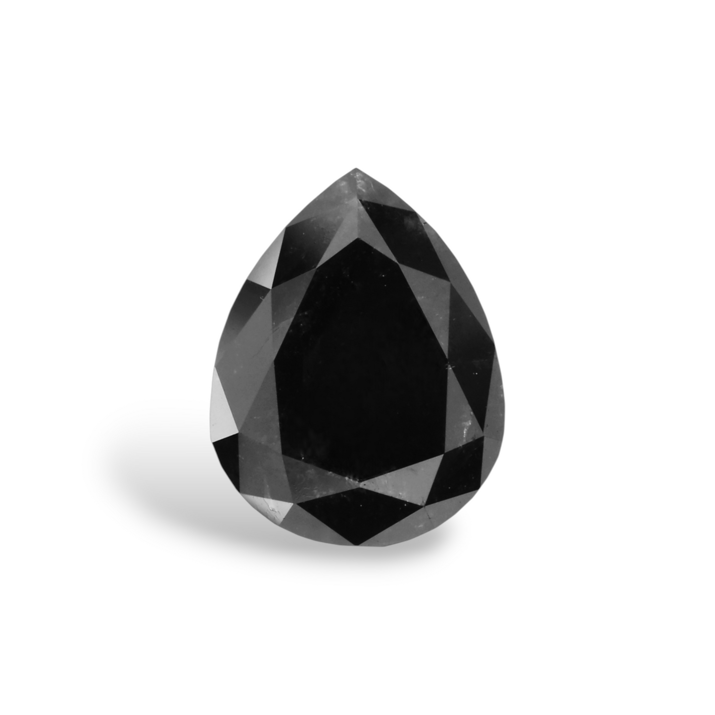 2,51 Karat natürlicher schwarzer Birnendiamant (GIA-geprüft)