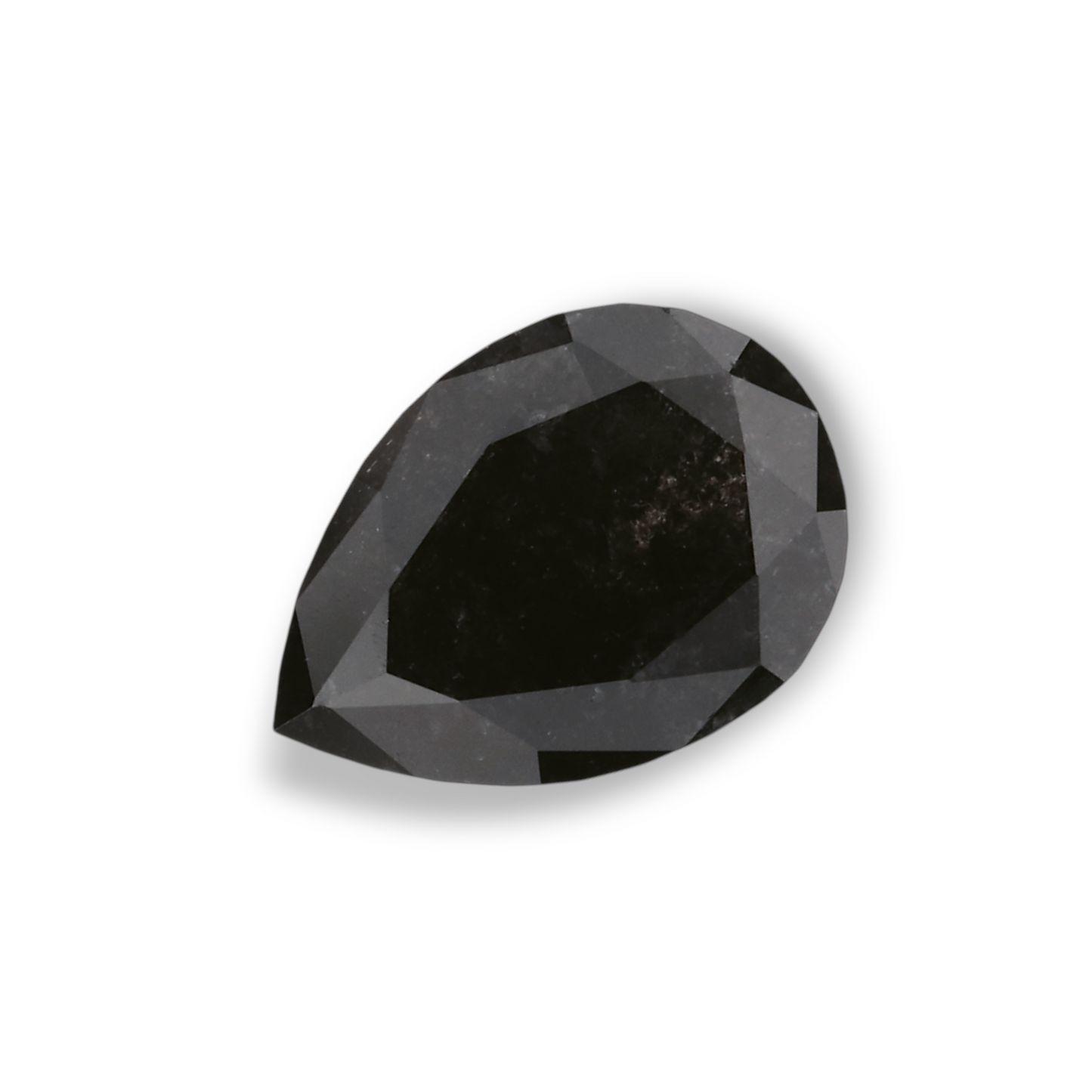 1,14 Karat natürlicher schwarzer Birnendiamant (GIA-geprüft)