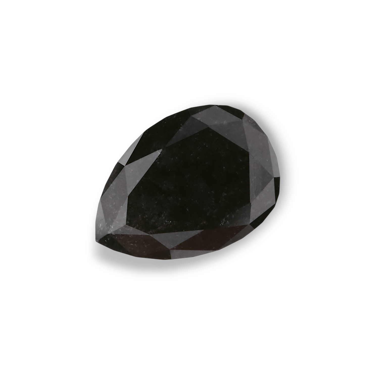 1,11 Karat natürlicher schwarzer Birnendiamant (GIA-geprüft)