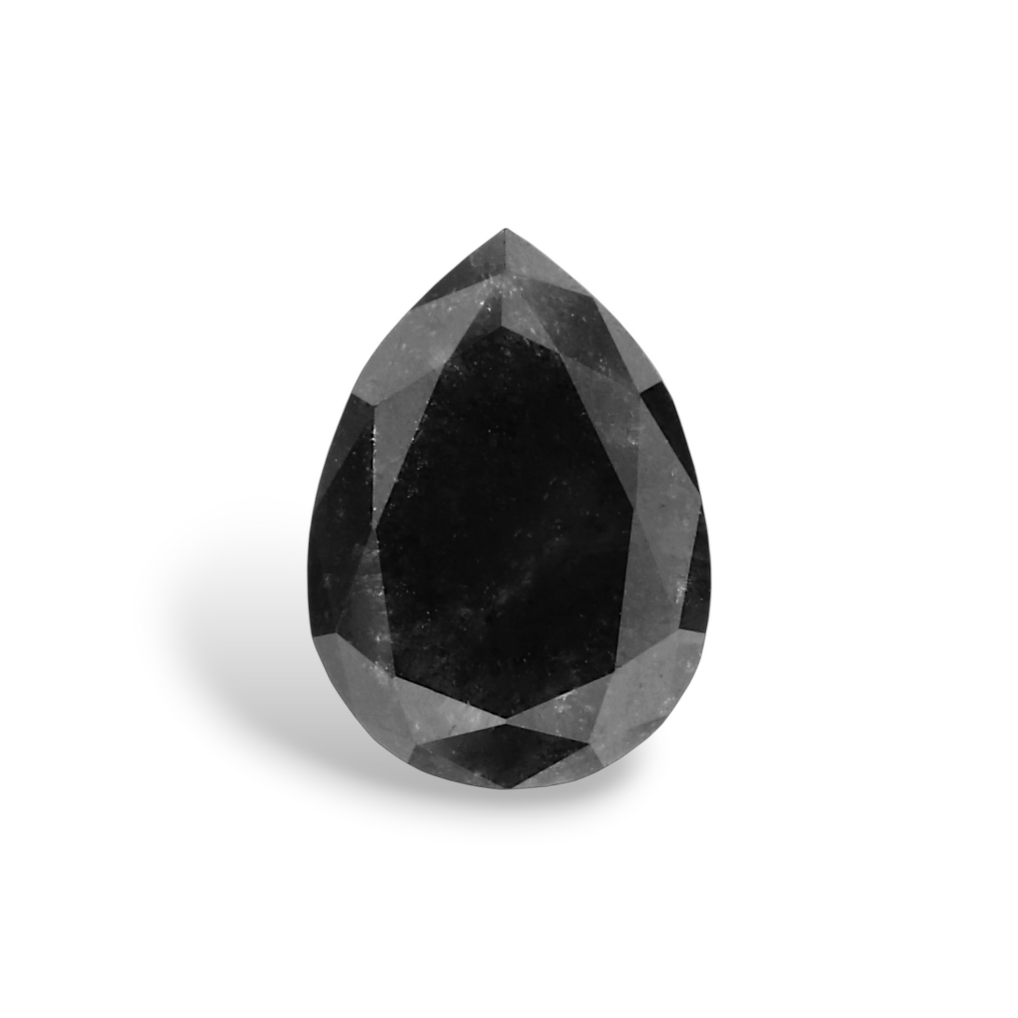 1,02 Karat natürlicher schwarzer Birnendiamant (GIA-geprüft)