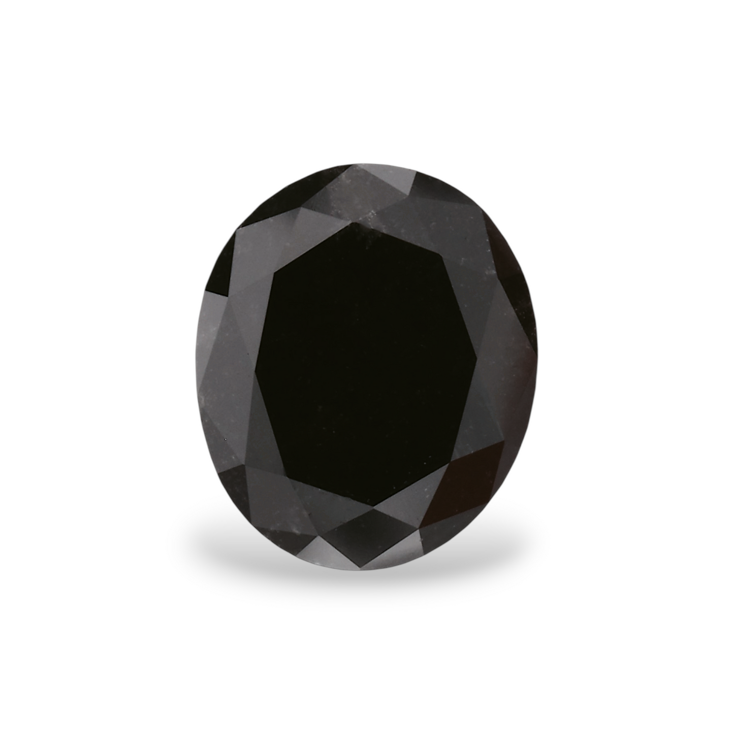 1,26 Karat natürlicher schwarzer ovaler Diamant, GIA-zertifiziert