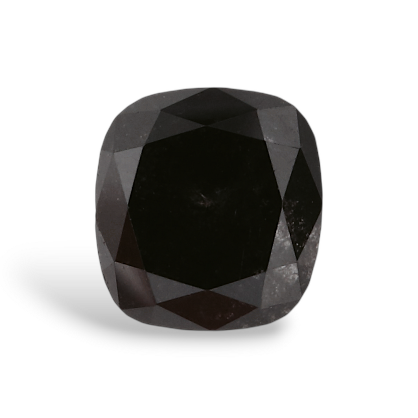 0,74 Karat natürlicher schwarzer Kissen-Diamant, GIA-zertifiziert