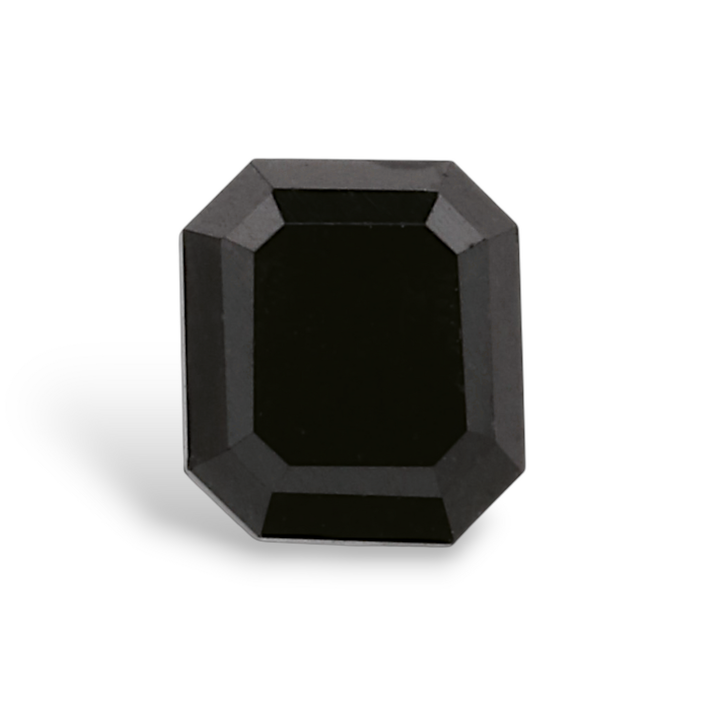 0,49 Karat natürlicher schwarzer Smaragd-Diamant, GIA-zertifiziert