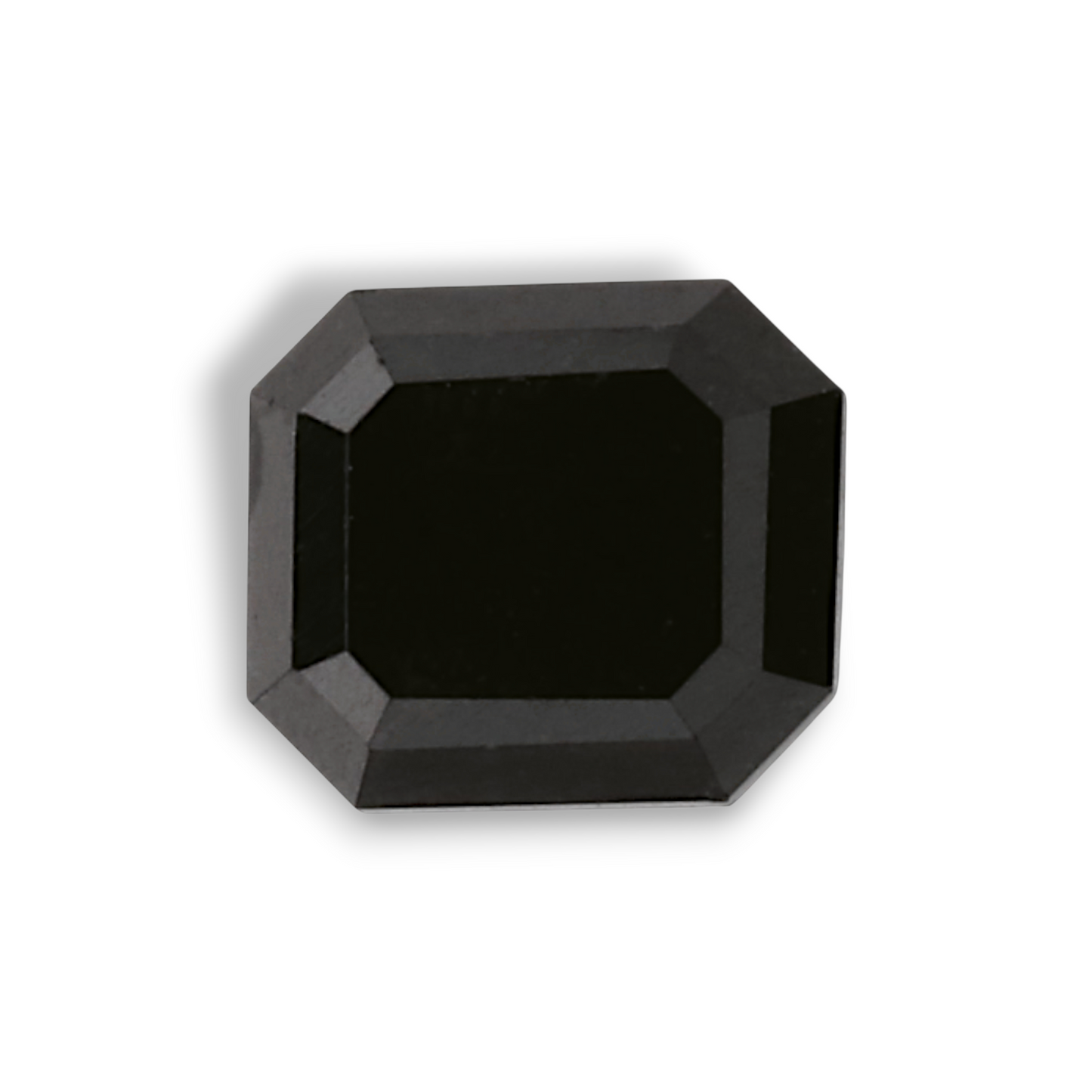 0,49 Karat natürlicher schwarzer Smaragd-Diamant, GIA-zertifiziert