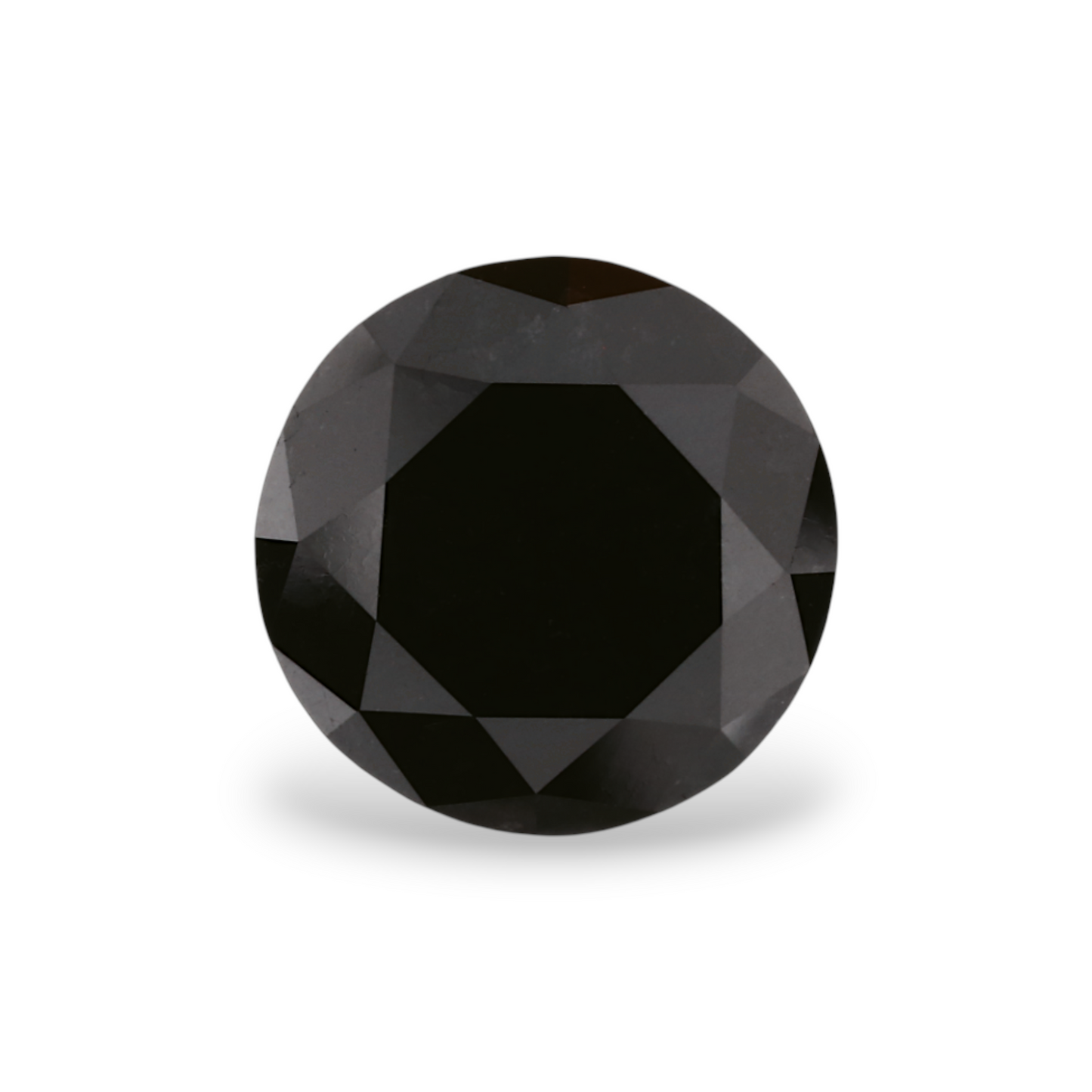 1,99 Karat Natürlicher Schwarzer Runder Diamant GIA