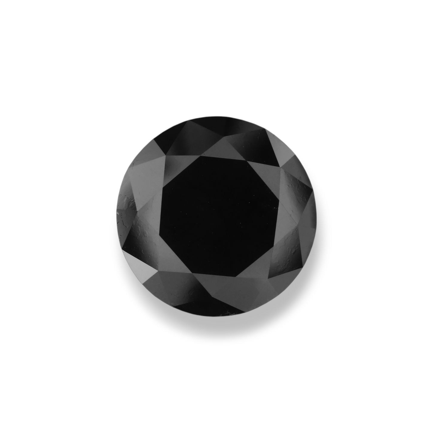 8,22 Karat natürlicher schwarzer runder Diamant (GIA)