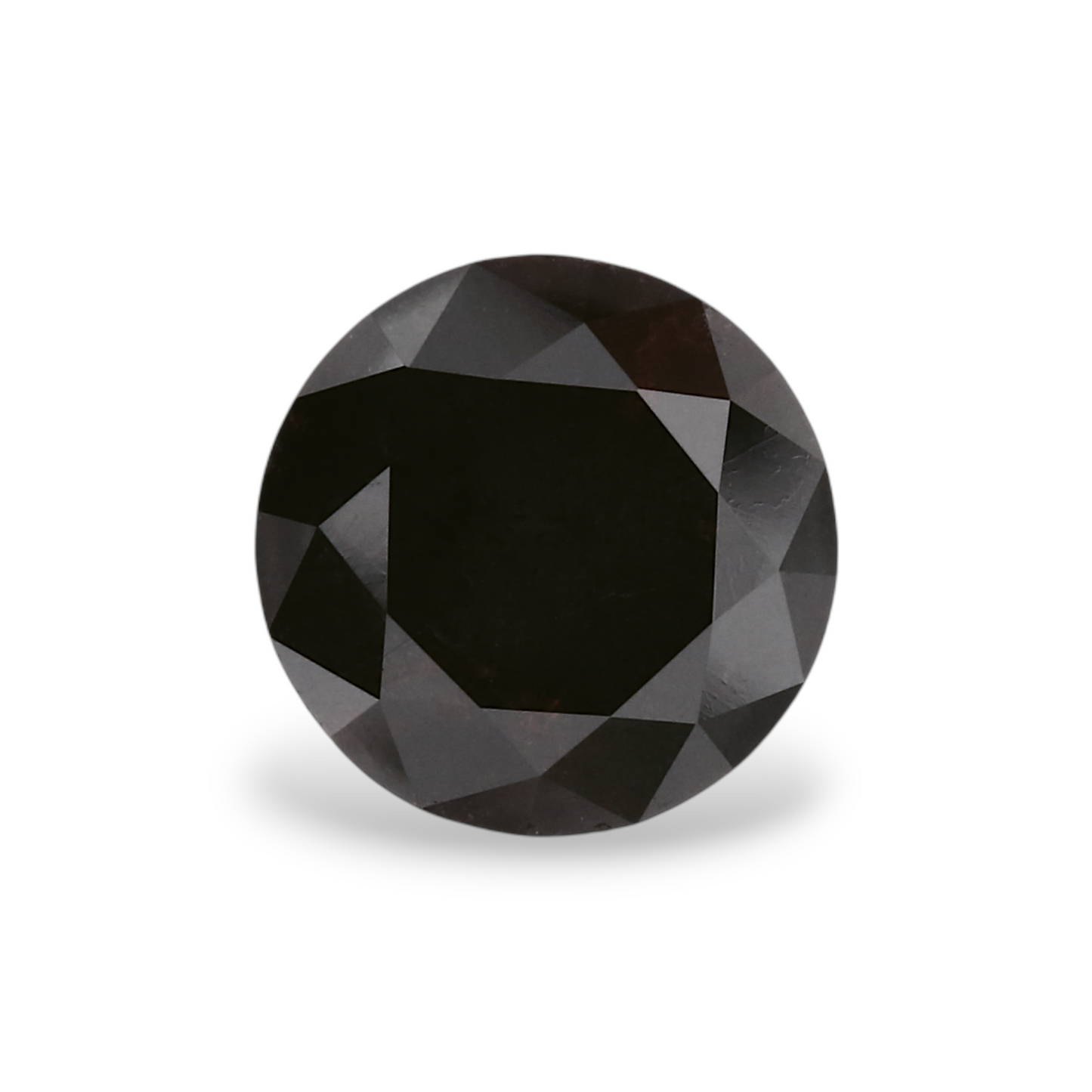 1,48 Karat natürlicher schwarzer runder Diamant (GIA)