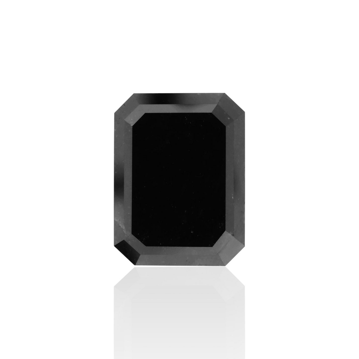 5,09 Karat natürlicher schwarzer Smaragd-Diamant, GIA-zertifiziert