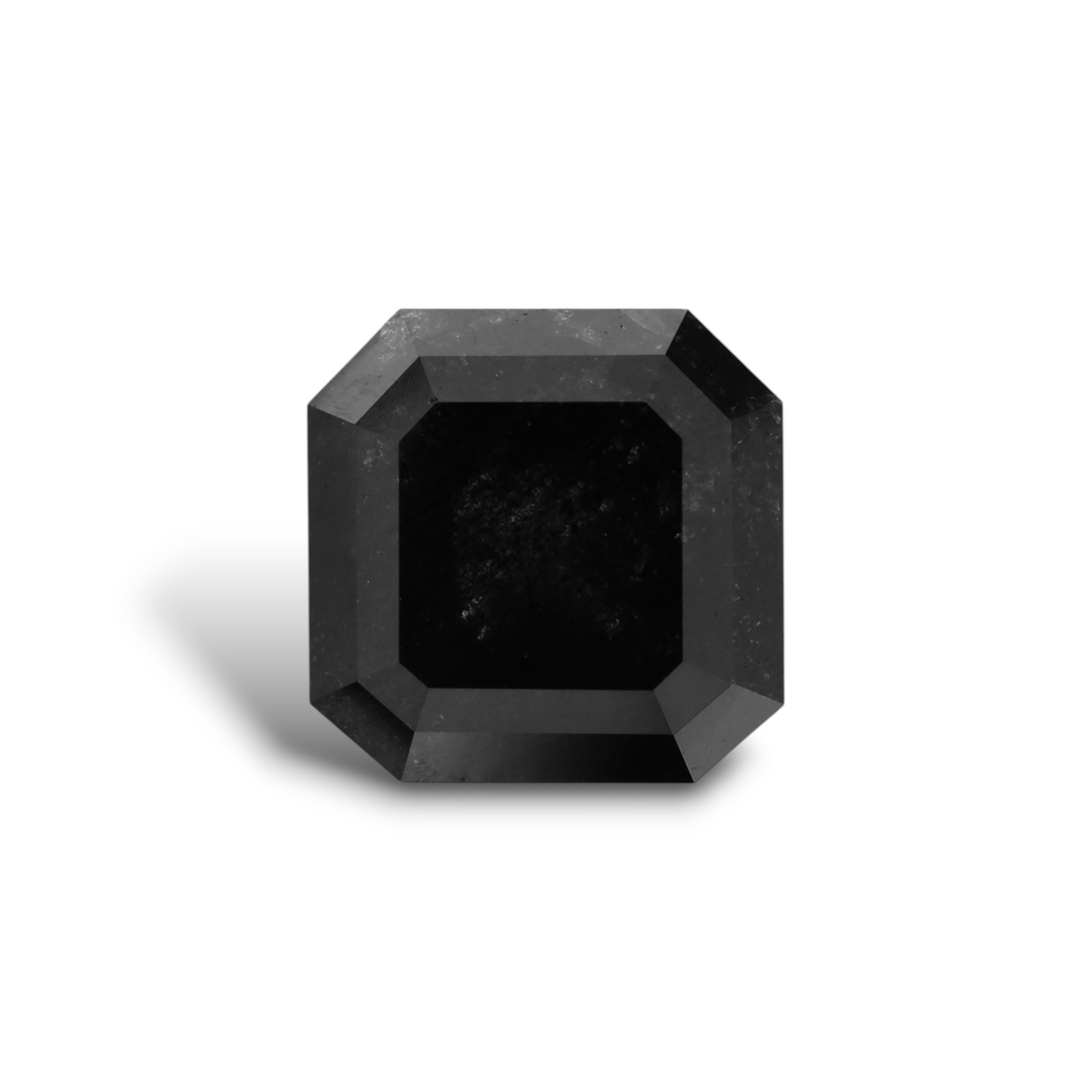 2,84 Karat natürlicher schwarzer Smaragd-Diamant (GIA)