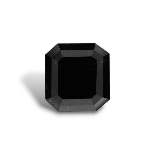2,85 Karat natürlicher schwarzer Smaragd-Diamant (GIA)