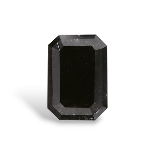 1,65 Karat natürlicher schwarzer Smaragd-Diamant, GIA-zertifiziert