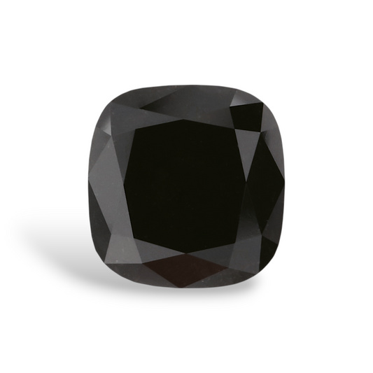 1,22 Karat natürlicher schwarzer Kissen-Diamant, GIA-zertifiziert