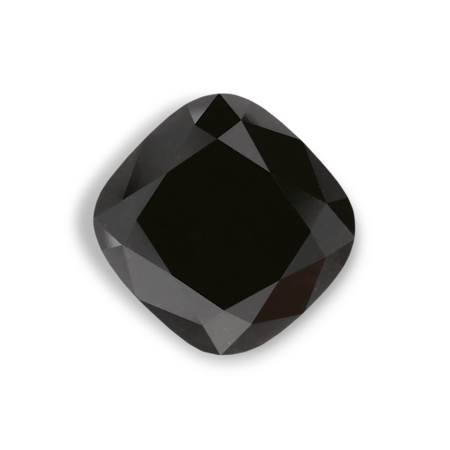 1,22 Karat natürlicher schwarzer Kissen-Diamant, GIA-zertifiziert
