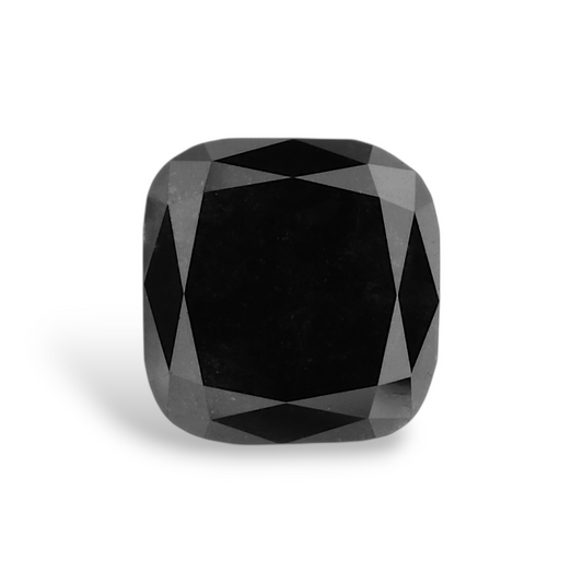 1,36 Karat natürlicher schwarzer Kissen-Diamant (GIA-zertifiziert)