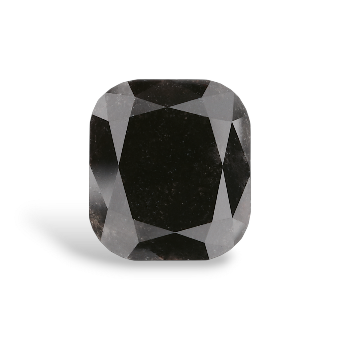 2,36 Karat natürlicher schwarzer Kissen-Diamant, GIA-zertifiziert