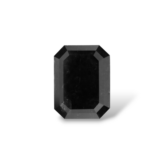 4,49 Karat natürlicher schwarzer Smaragd-Diamant, GIA-zertifiziert
