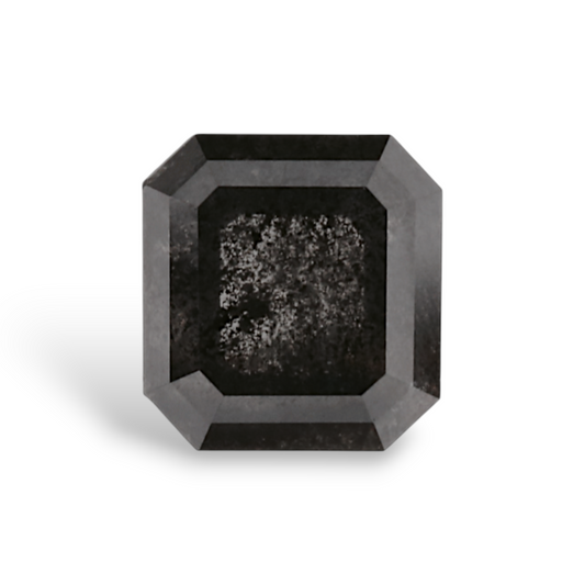 0,92 Karat natürlicher schwarzer Smaragd-Diamant (GIA)