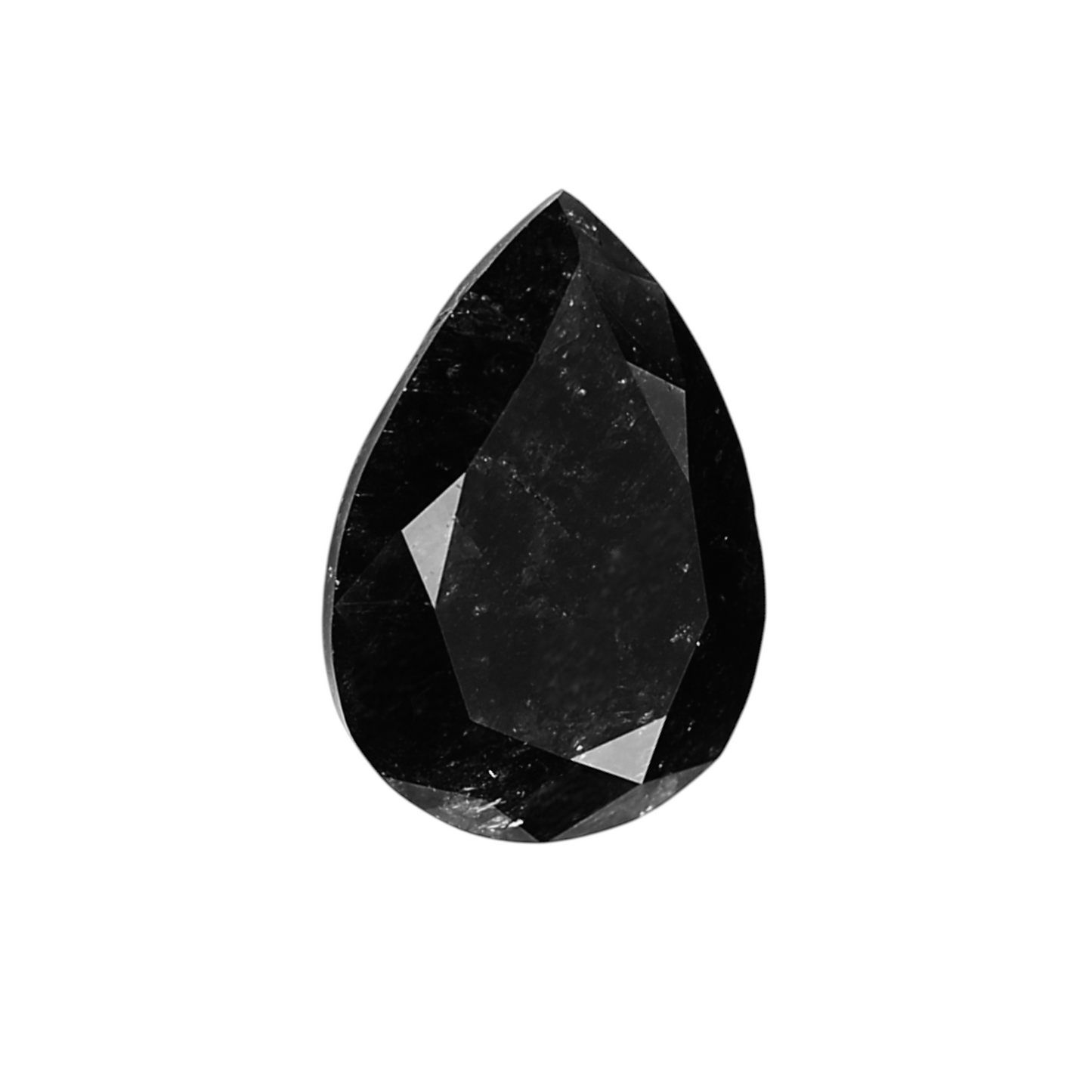 1,89 Karat natürlicher schwarzer Birnendiamant (GIA-geprüft)