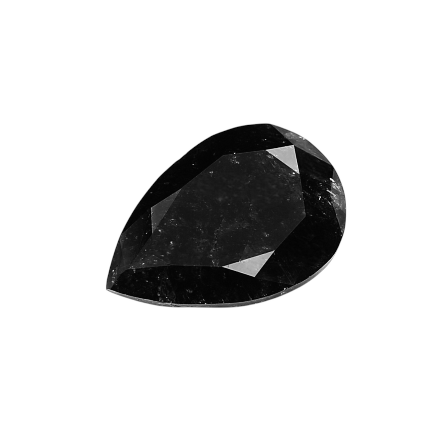 1,89 Karat natürlicher schwarzer Birnendiamant (GIA-geprüft)