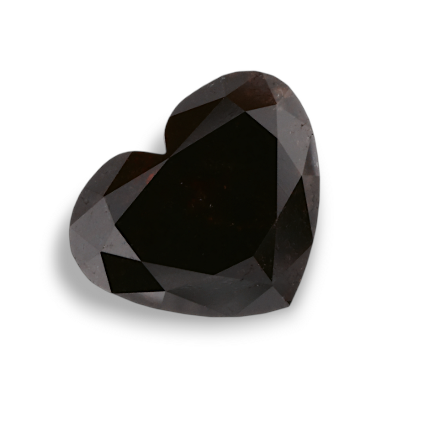 1,86 Karat natürlicher schwarzer Herzdiamant (GIA-geprüft)