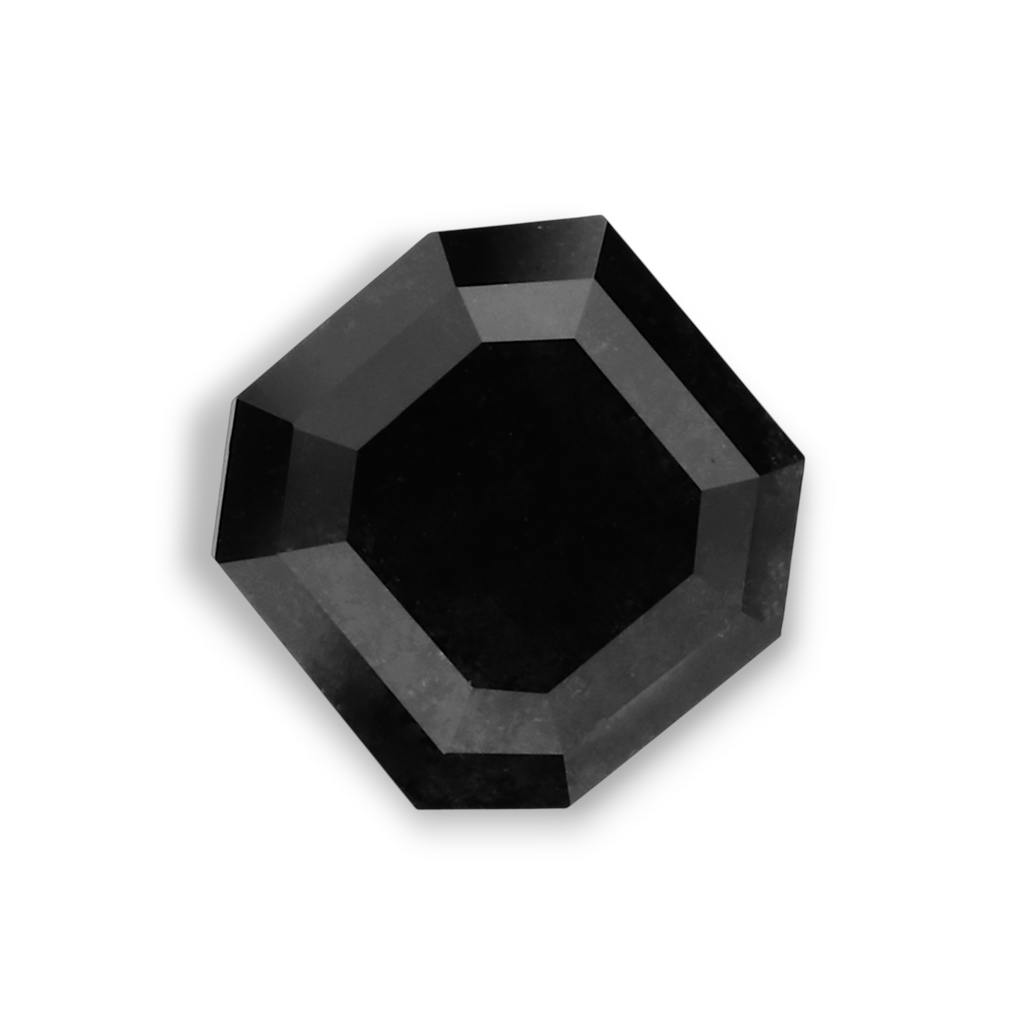 1,28 Karat natürlicher schwarzer Smaragd-Diamant, GIA-zertifiziert