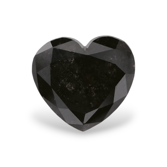 1,14 Karat natürlicher schwarzer Herzdiamant (GIA-geprüft)