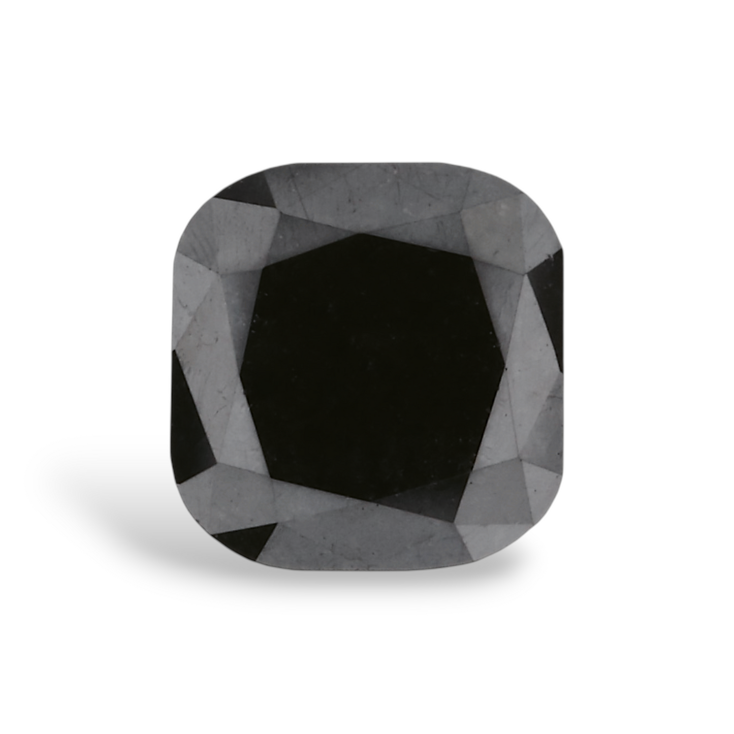 0,7 Karat natürlicher schwarzer Kissen-Diamant, GIA-zertifiziert