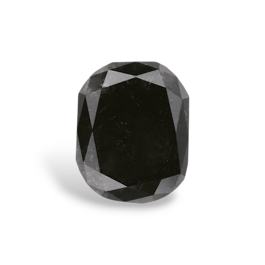 1,08 Karat natürlicher schwarzer Kissen-Diamant, GIA-zertifiziert