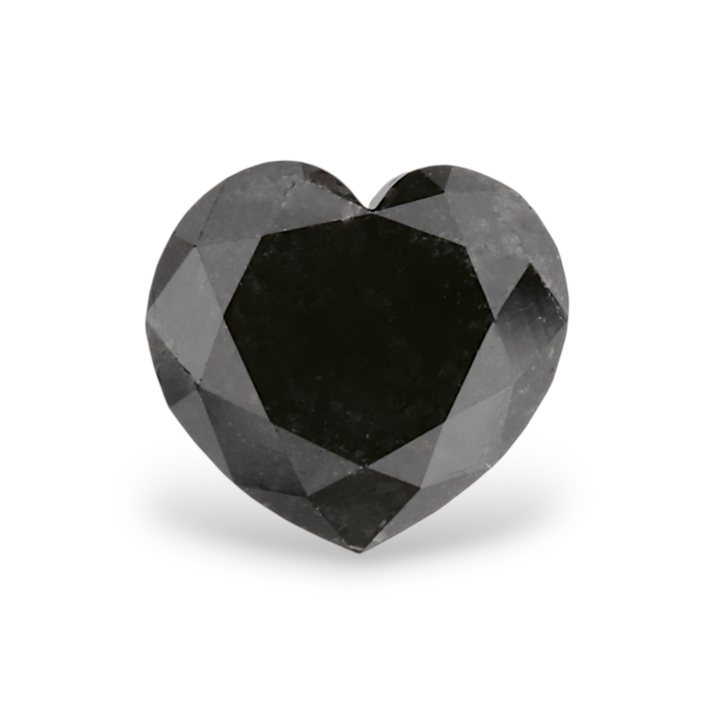 1,04 Karat Natürlicher Schwarzer Herzdiamant GIA