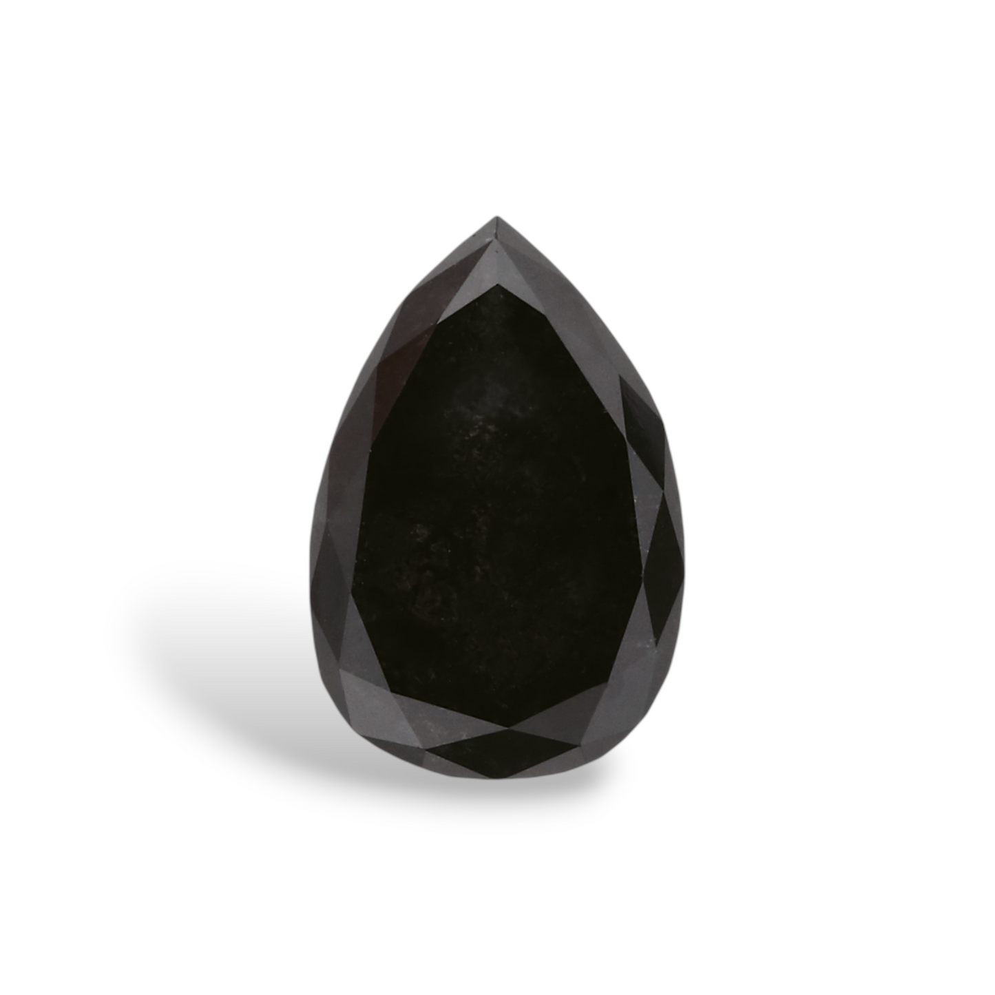 1,27 Karat natürlicher schwarzer Birnendiamant (GIA-geprüft)