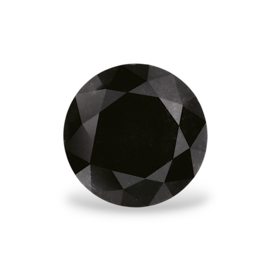 1,15 Karat natürlicher schwarzer runder Diamant (GIA)