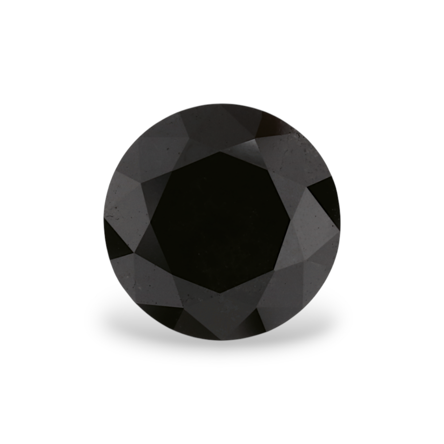 1,82 Karat natürlicher schwarzer runder Diamant (GIA)