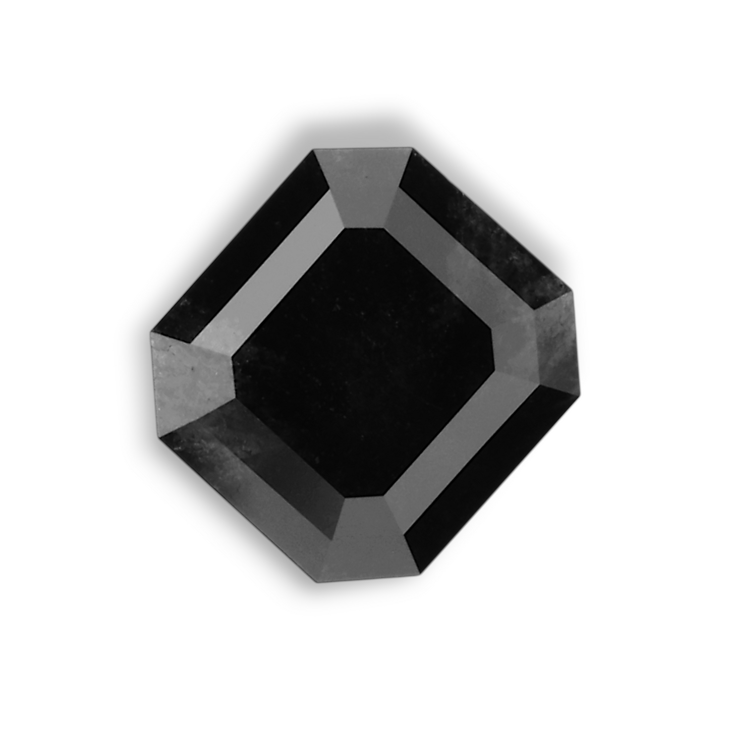 0,83 Karat natürlicher schwarzer Smaragd-Diamant, GIA-zertifiziert