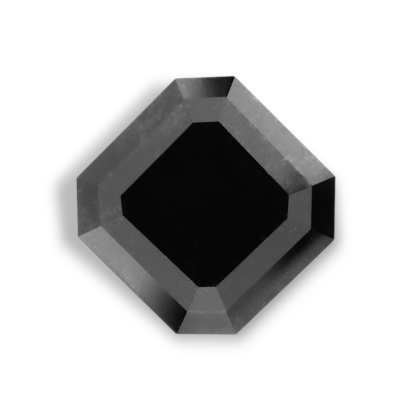 1,23 Karat natürlicher schwarzer Smaragd-Diamant, GIA-zertifiziert