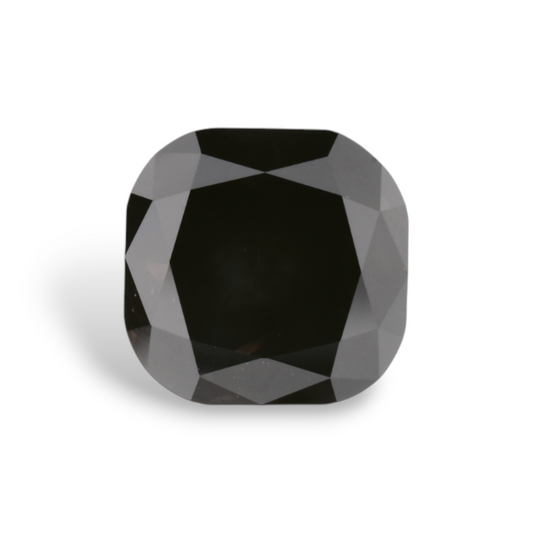 1,95 Karat natürlicher schwarzer Kissen-Diamant, GIA-zertifiziert