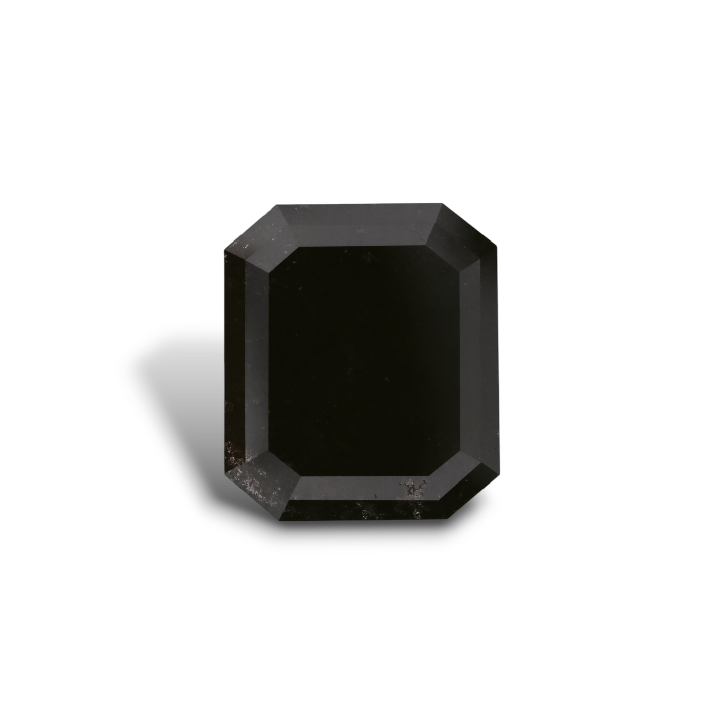 3,53 Karat natürlicher schwarzer Smaragd-Diamant, GIA-zertifiziert