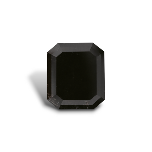 3,53 Karat natürlicher schwarzer Smaragd-Diamant, GIA-zertifiziert