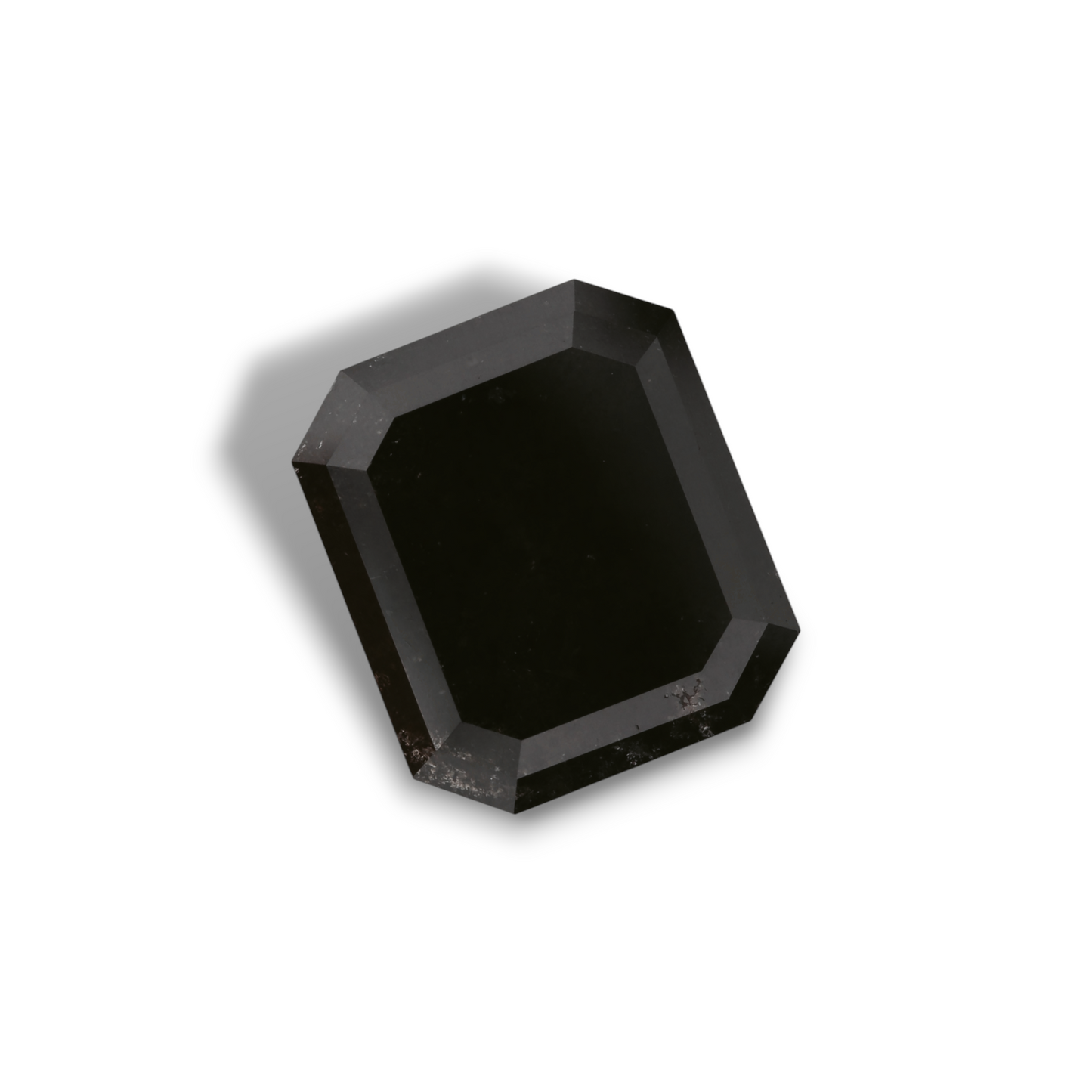 3,53 Karat natürlicher schwarzer Smaragd-Diamant, GIA-zertifiziert