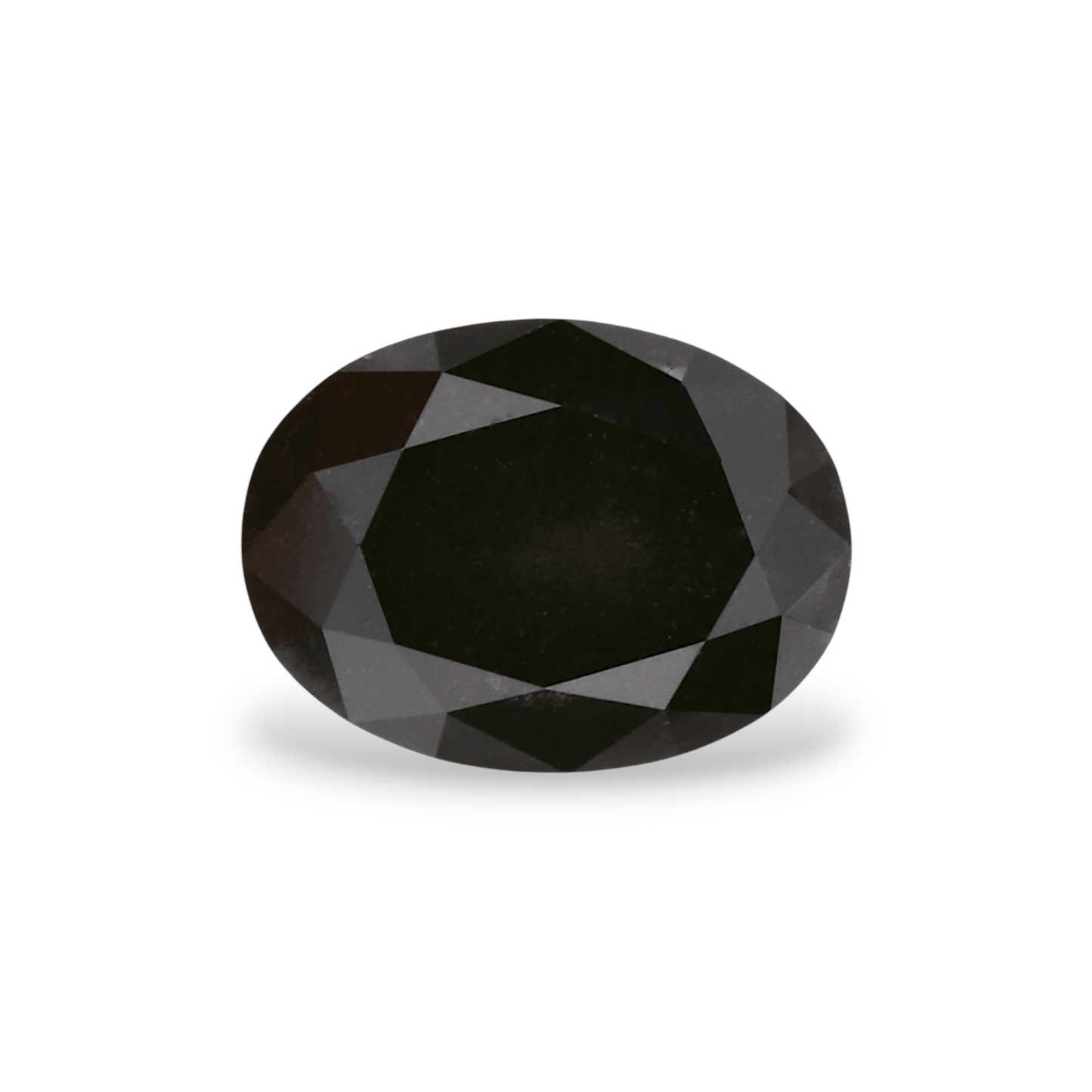 1,22 Karat natürlicher schwarzer ovaler Diamant, GIA-zertifiziert